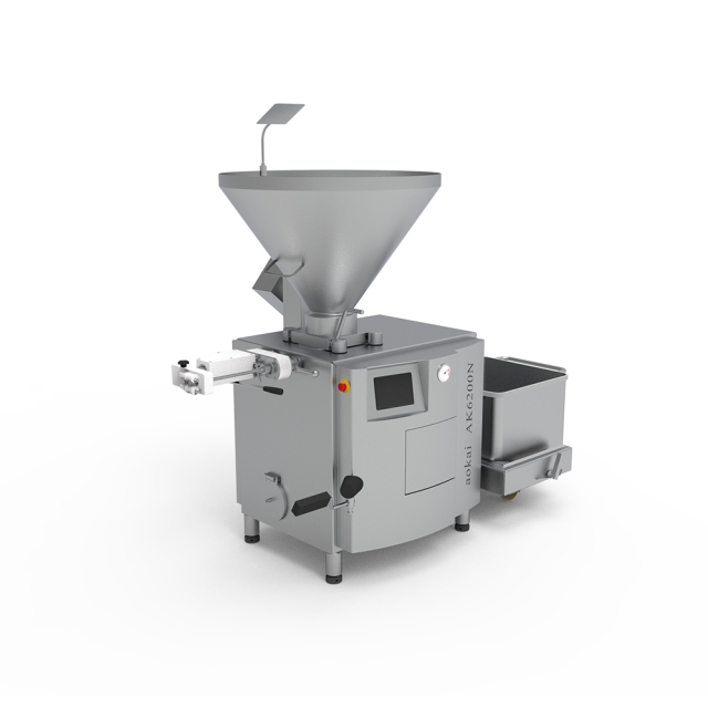 Vacuum blade filling and twisting machine